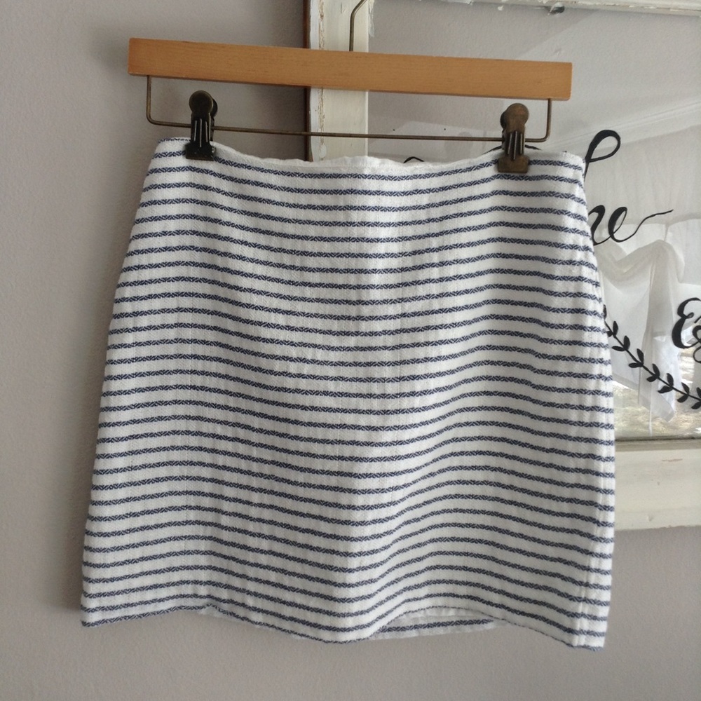 Gap cotton striped skirt. NEW with tags!